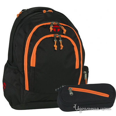 Рюкзак Take it Easy, цвет цвет черный / оранжевый