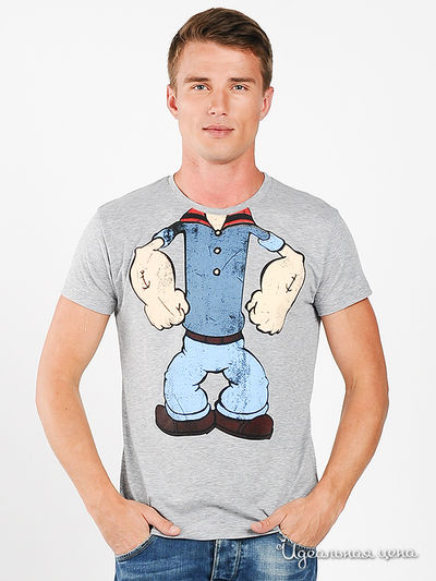 Футболка Lagos, цвет цвет серый