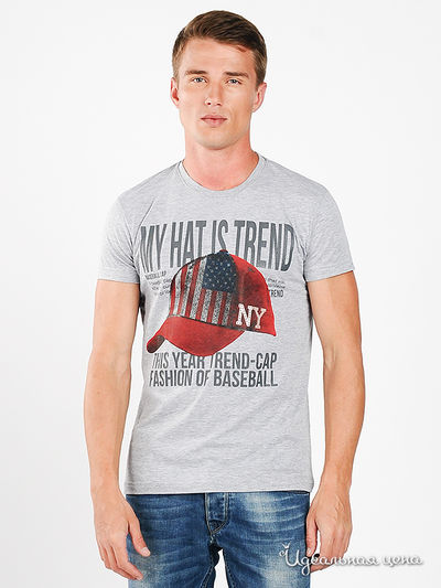 Футболка Lagos, цвет цвет серый