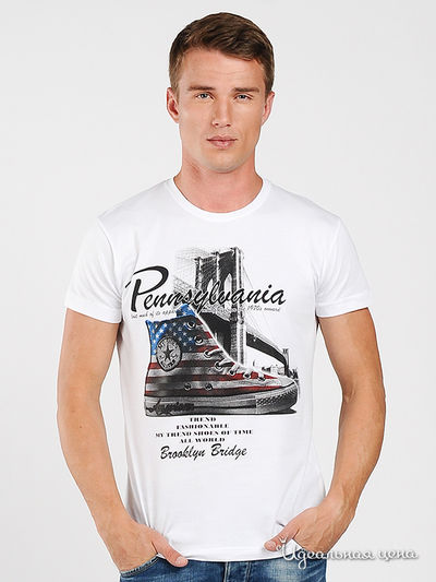 Футболка Lagos, цвет цвет белый