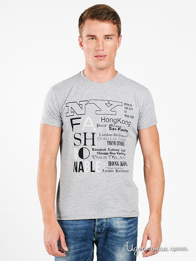 Футболка Lagos, цвет цвет серый