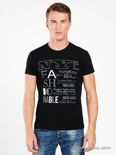 Футболка Lagos, цвет цвет черный