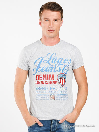 Футболка Lagos, цвет цвет серый