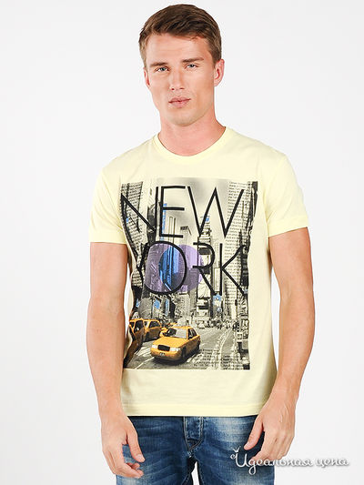 Футболка Lagos, цвет цвет желтый