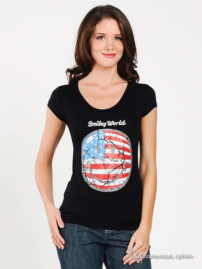 Футболка Мультибренд, цвет цвет черный