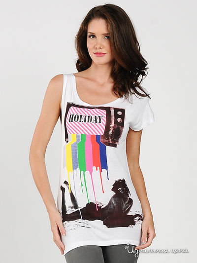 Футболка Мультибренд, цвет цвет белый