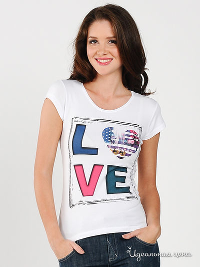 Футболка Мультибренд, цвет цвет белый