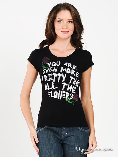 Футболка Мультибренд, цвет цвет черный