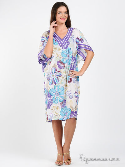 Туника Venera, цвет цвет белый / фиолетовый