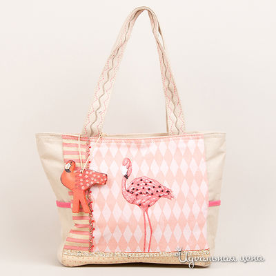 Сумка Venera, цвет цвет персиковый / бежевый