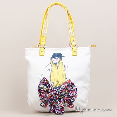 Сумка Venera, цвет цвет белый / желтый