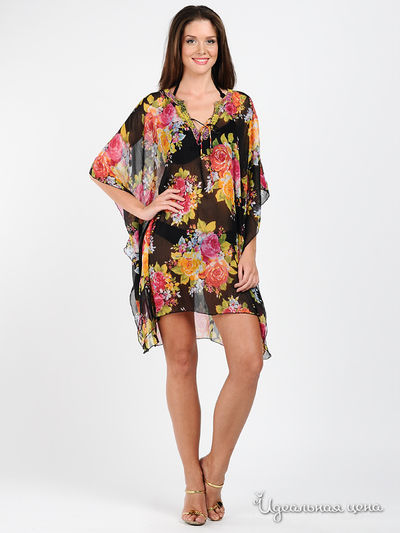 Туника Venera, цвет цвет черный / мультиколор