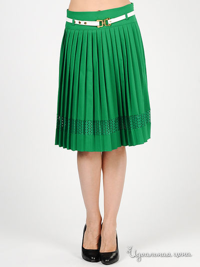 Юбка Green Country&JustWoman, цвет цвет зеленый
