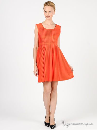 Платье Green Country&JustWoman, цвет цвет оранжевый