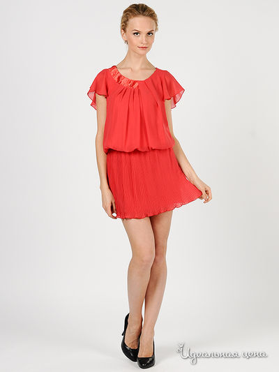 Платье Green Country&JustWoman, цвет цвет красный