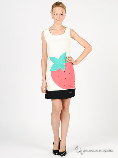 Платье Green Country&JustWoman, цвет цвет белый