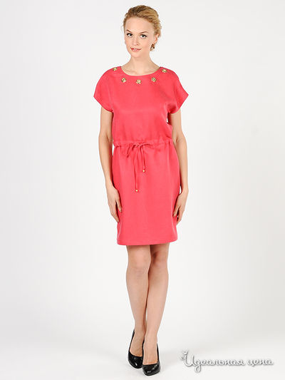 Платье Green Country&JustWoman, цвет цвет красный