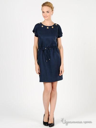 Платье Green Country&JustWoman, цвет цвет синий