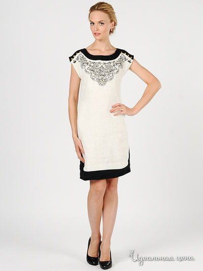 Платье Green Country&JustWoman, цвет цвет белый