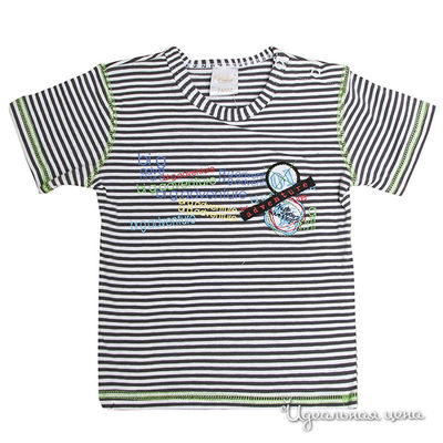 Футболка Dirkje, цвет цвет серый / белый / салатовый