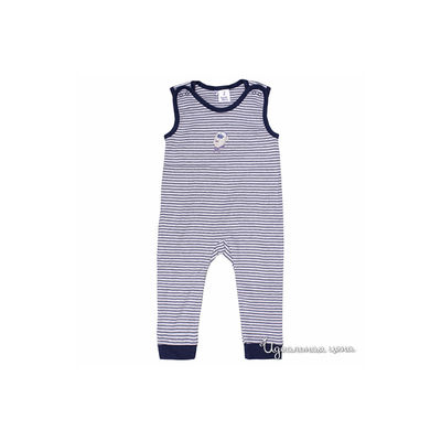 Ползунки Gemelli Giocoso, цвет цвет темно-синий / принт полоска