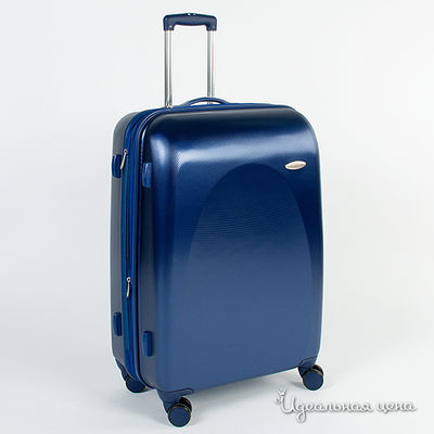Чемодан VIP Collection, цвет цвет синий