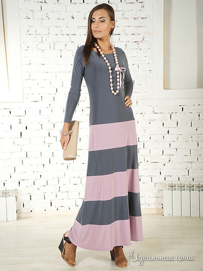 Платье Apple Dress, цвет цвет серый / сиреневый