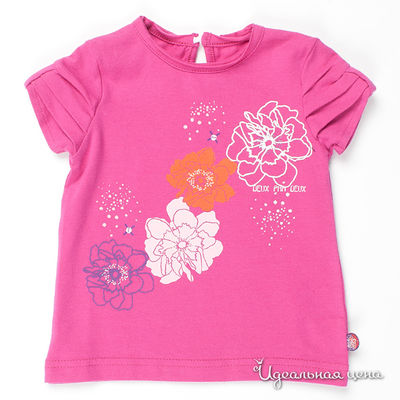 Футболка Deux par Deux, цвет цвет малиновый