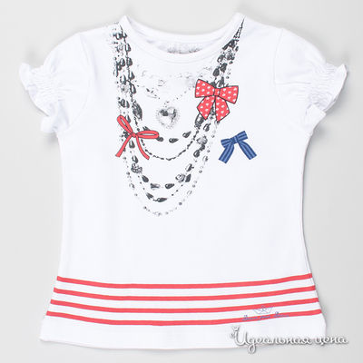 Футболка Deux par Deux, цвет цвет белый