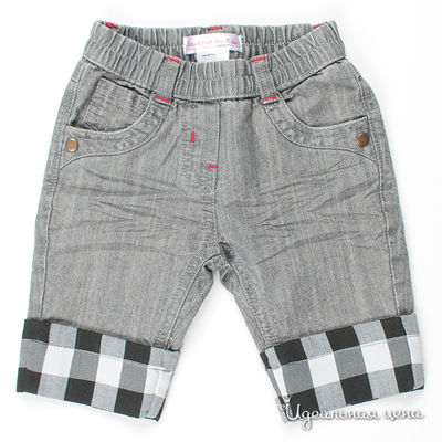 Бриджи Deux par Deux, цвет цвет серый