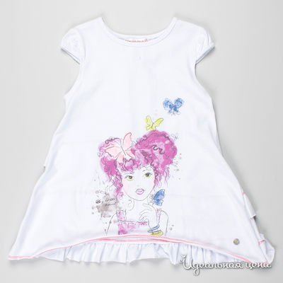 Футболка Deux par Deux, цвет цвет белый