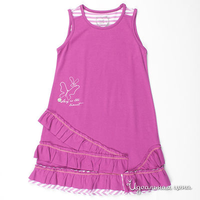 Сарафан Deux par Deux, цвет цвет темно-сиреневый