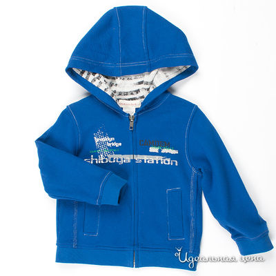 Толстовка Deux par Deux, цвет цвет синий