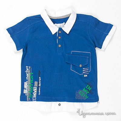 Футболка Deux par Deux, цвет цвет синий