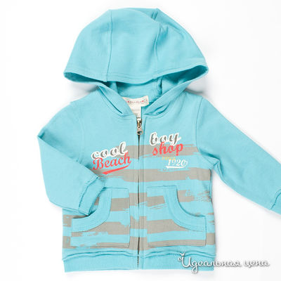 Толстовка Deux par Deux, цвет цвет голубой