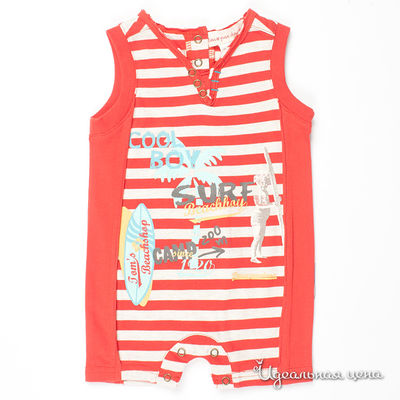 Песочник Deux par Deux, цвет цвет терракотовый