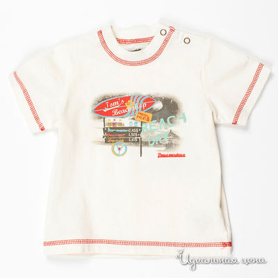 Футболка Deux par Deux, цвет цвет молочный