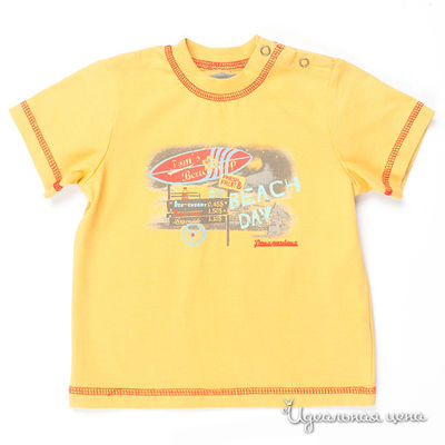 Футболка Deux par Deux, цвет цвет горчичный