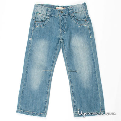 Брюки Deux par Deux, цвет цвет голубой