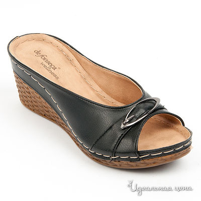 Шлепанцы De Fonseca, цвет цвет черный