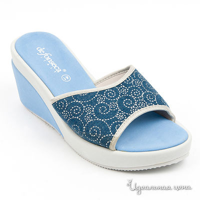 Шлепанцы De Fonseca, цвет цвет темно-синий