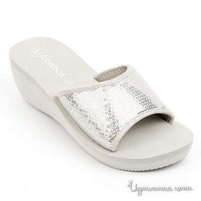 Шлепанцы De Fonseca, цвет цвет серый