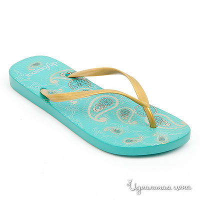 Шлепанцы De Fonseca, цвет цвет бирюзовый
