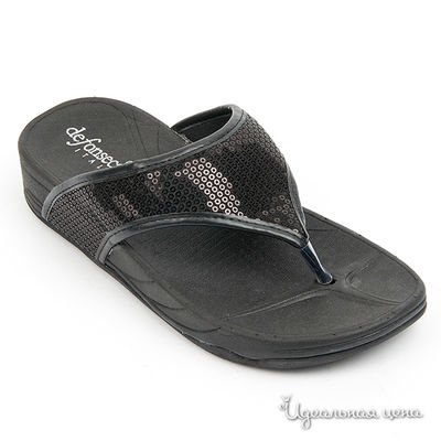 Шлепанцы De Fonseca, цвет цвет черный