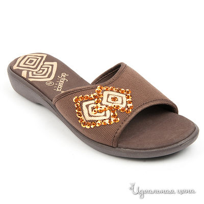 Шлепанцы De Fonseca, цвет цвет коричневый