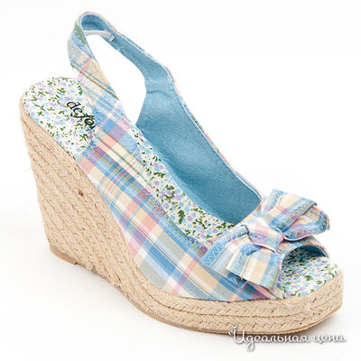 Босоножки De Fonseca, цвет цвет голубой