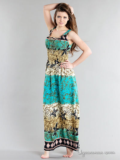 Сарафан Kristina, цвет цвет бирюзовый