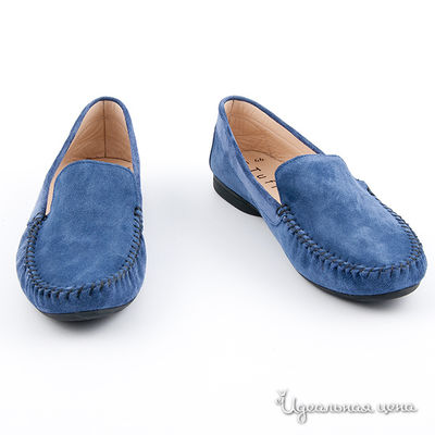 Мокасины Мультибренд, цвет цвет синий