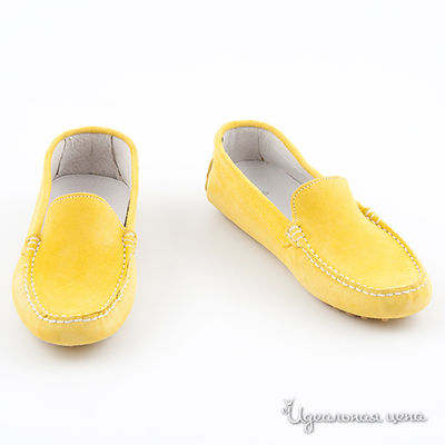 Мокасины Мультибренд, цвет цвет желтый