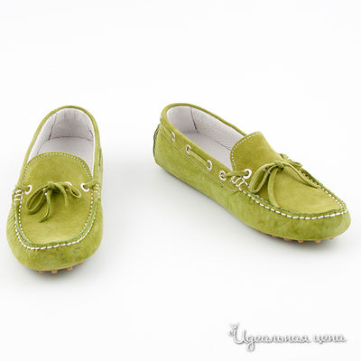 Мокасины Мультибренд, цвет цвет зеленый